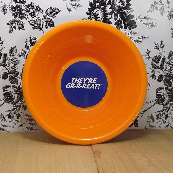 2023 Tony the Tiger Orange Cereal Bowl Kellogg’s Frosted Flakes - Picture 2 of 4